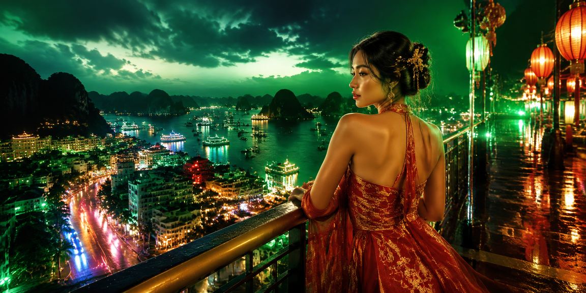 Ảnh casino hiện đại tại Việt Nam trong đêm - bài đánh giá nhà cái